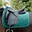 Kentucky Velvet Dressage Saddlecloth - Dark Green